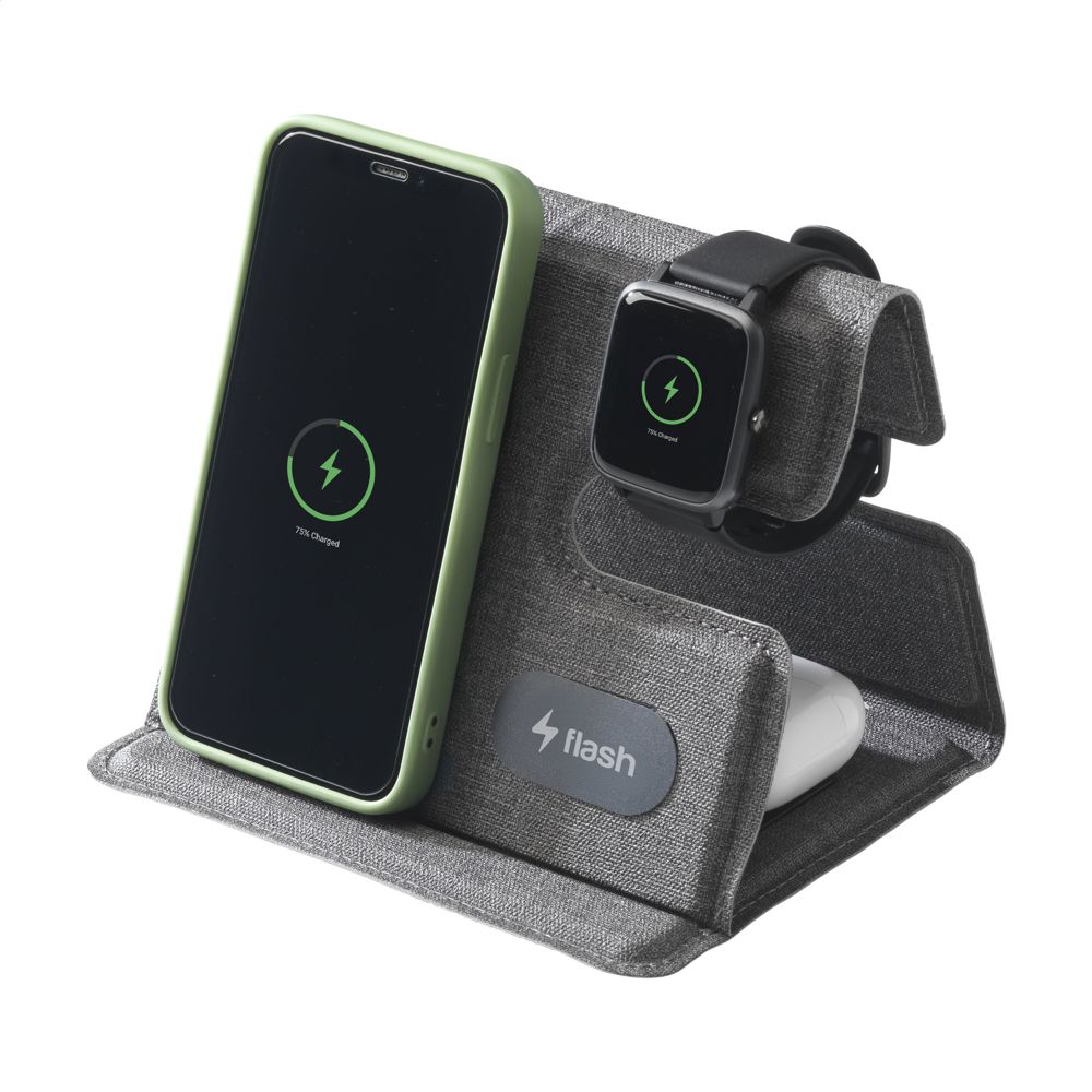 Triplo RCS Wireless Charging Station Auflader
